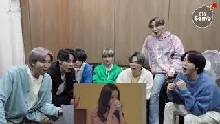 BTS reaction to Chuu (LOONA) &mdash; Heart Attack MV