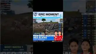EPIC MOMENT, RED ZONE BUATAN RED ALIENS MERATAKAN TEAM BN VIETNAM - PUBG MOBILE