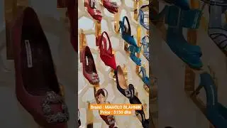 MANOLO BLAHNIK shoes/Dubai mall #shorts