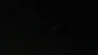Meteor or UFO in Las Vegas