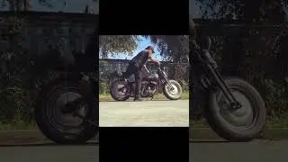 Hand Starting a Harley Flathead- No Kick, Just Pure Skill. Billy Lane #shorts #billylane #harley