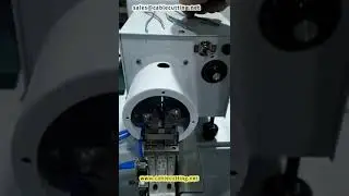 Semi automatic wire Stripping and twisting machine
