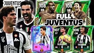 😳&iexcl;EL MEJOR FULL JUVENTUS de 6,500 MILLONES en FC MOBILE!🦓