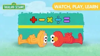 Elmo and Friends Learn to Measure Width | Takalani Sesame