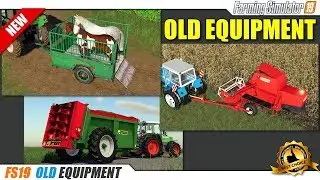 FS19 | Old Equipment Mods (2019-10-30) - review