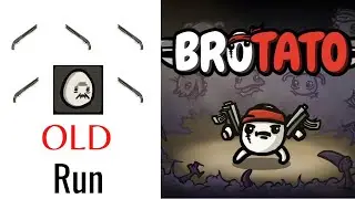 BROTATO- How to win a run with OLD- Double Barrel Shotgun (REGENERATE QUICKLY!!!) - 60 FPS