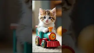 Coloring Cat and Toy - Digital Coloring #digitalcoloring  #digital #coloring #art #catlovers