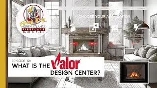 Adding Valor Design Center to North Atlanta Fireplace Grill & Patio website