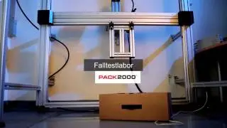 Das PACK 2000 Falltestlabor im Entwicklungszentrum
