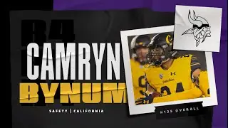 Minnesota Vikings Select S Camryn Bynum in Round 4 of the 2021 NFL Draft