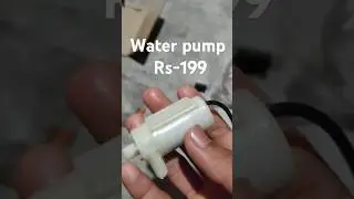 mini 5v water pump unboxing