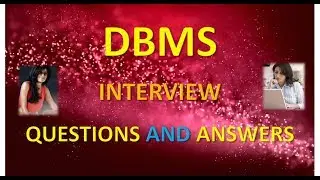 DBMS Questions and Answers Part 1
