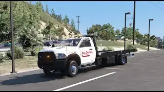 RAM TOW TRUCK FLATBED SHIFT! GTA5 ROLEPLAY - MANATEE COUNTY ROLEPLAY - FIVEM