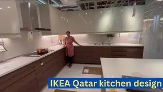 IKEA Qatar kitchen tour|Modular kitchen tour of Qatar Ikea|Trendy modular kitchen design|Ikea Qatar