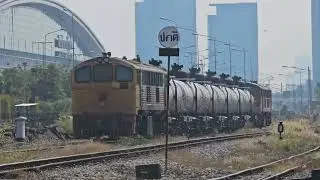 GEK 4036 มารับรถน้ำมัน ที่โรงรถจักรบางซื่อไปย่านLD 12/1/2569 #รถไฟ #srt #train #GEK