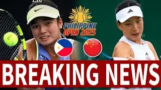 Alexandra Eala vs Xinyu Wang - The Clash That SHOCKED All of China!  Philippine Open Preview!