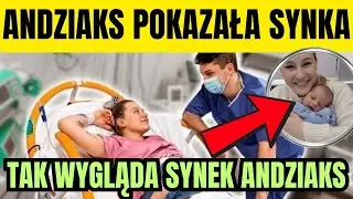 Zdjęcie prosto ze szpitala. Andziaks po raz pierwszy pokazała synka!