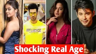 Bigg Boss 13 : Contestants Shocking Real Age : Siddharth Shukla|Rashmi Desai|Devoleena Bhattacharya