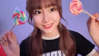 【ASMR】飴をなめる音・雑談【SUB】Candy licking sound and chatting