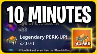 Farm 2,000+ LEGENDARY PERK-UP in Just 10 Minutes...