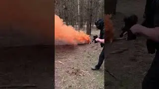 Pushing with smoke screen  #ukairsoft  #airsoft #airsofting #airsoftgame