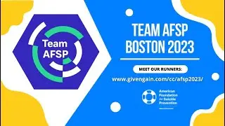 Team AFSP & the 127th Boston Marathon (Dave McGillivray)
