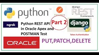 Python Django DRF| Postman Testing | Token Authentication | Responses | PUT, PATCH, Delete