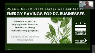 District Buying Power | A DSLBD & DOEE Energy Savings Presentation
