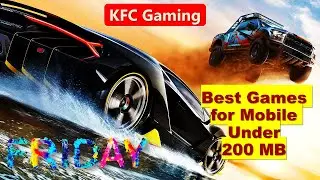 Best Games Under 200 MB Size For Mobile | KFC Gaming #KFconsole | PUBG 1.2 Update