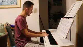 The Eagles : Hotel California (el. piano cover 432Hz)