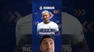 Real love 🇧🇷! Would you like that transfer? 🤔 #richarlison #realmadrid #rumour #transfermarkt