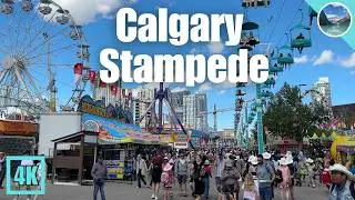 🧲 Walking Tour of Calgary Stampede 2026 🇨🇦