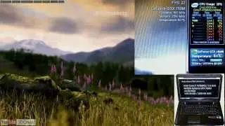 NVIDIA GeForce GTX 780M Benchmark Unigine Valley Extreme HD