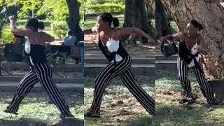 GHOST PRANK TO TORMENT & CONFUSE INNOCENT PRETTY LADY -WATCH HER HILARIOUS REACTION AS SHE RANS AWAY
