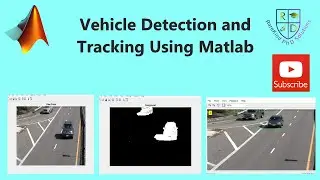 Vehicle Detection Counting and Tracking Using Matlab code