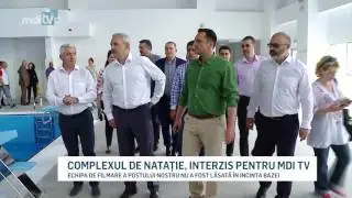 COMPLEXUL DE NATATIE INTERZIS PENTRU MDITV