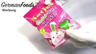 Katjes Gr&uuml;n Ohr Hase - Ohne tierische Gelatine (Veggie) - Vegetarische Fruchtgummies aus Deutschland