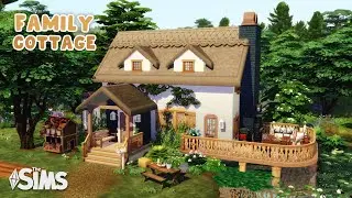 Cozy Family Cottage 🐓| The Sims 4 | Speed Build | No CC