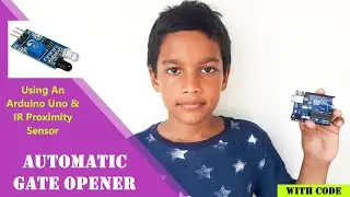 Automatic gate opening using IR Sensor and Arduino Uno