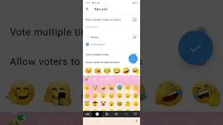 How to make poll questions with without community in 0 subscriber
