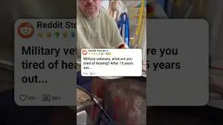 Military veterans, what are you tired of hearing 🙄😒 #reddit