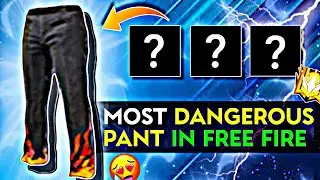 MOST DANGEROUS PANT IN FREE FIRE💯| FURY SENIOR PANT COMBO😍| FURY SENIOR BUNDLE COMBINATION🔥✅|