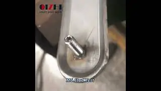 M6 stud welding test with SC801
