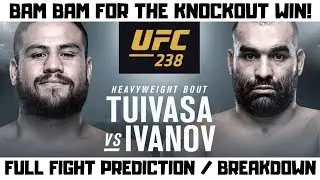 Tai Tuivasa vs Blagoy Ivanov Full Fight Prediction and Breakdown - UFC 238 Betting & Odds