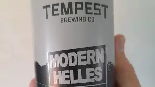 665. Tempest Brewing Co Modern Helles Lager 4.1% SCOTLAND 🏴󠁧󠁢󠁳󠁣󠁴󠁿