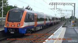 London Overground Class 710 ''710261'' at Leyton Midland Rd and Leytonstone High Rd.