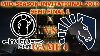 IG vs TL Game 1 | Mid-Season Invitational 2019 Semi-final Day 1 | MSI 2019 | League of Legends