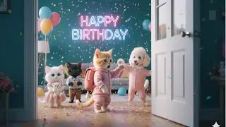 Пудель забыл о дне рождения Желтого Кота... Или нет? 🐶🐱