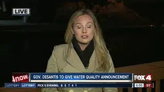 Gov. DeSantis to make water policy announcement in Bonita Springs