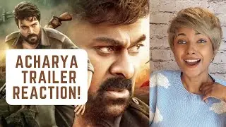 Acharya Trailer Reaction by ANNA LATNOR  - Megastar Chiranjeevi, Ram Charan
